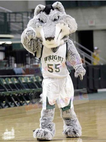 Wolf mascot costume