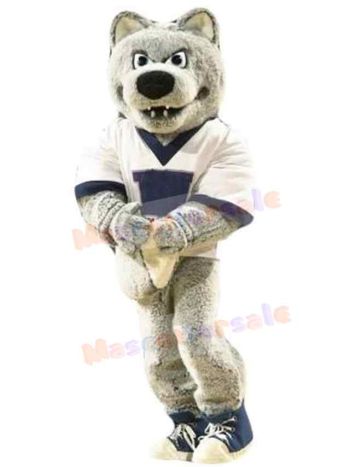 Wolf mascot costume