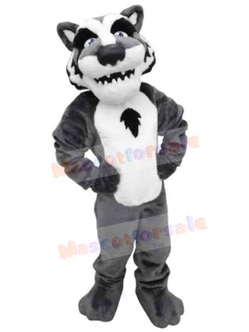 Wolf mascot costume