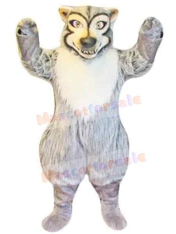 Wolf mascot costume