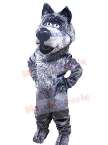 Wolf mascot costume