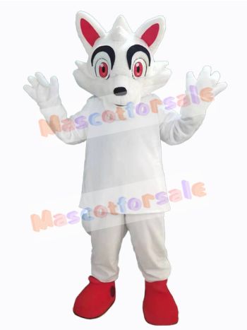 Wolf mascot costume