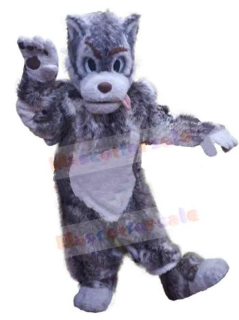 Wolf mascot costume