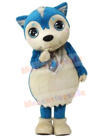 Wolf mascot costume