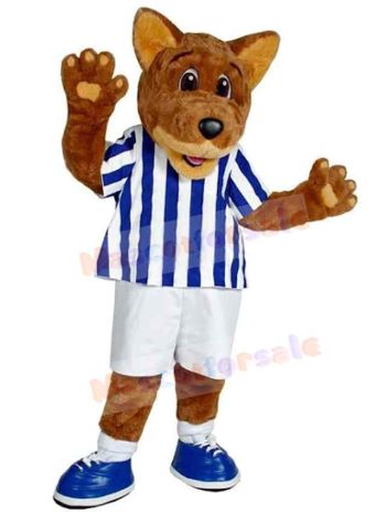 Wolf mascot costume
