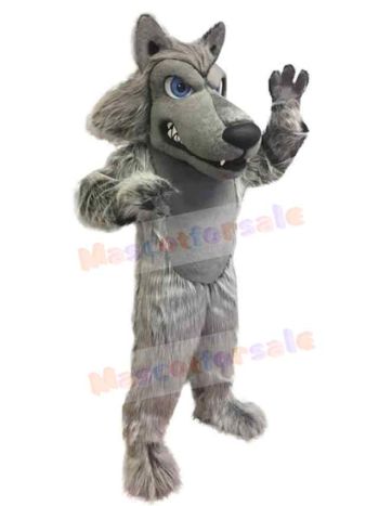 Wolf mascot costume