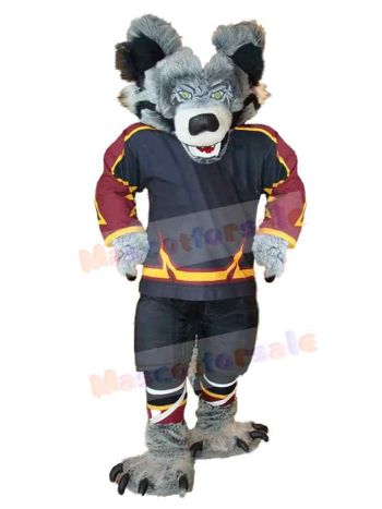 Wolf mascot costume