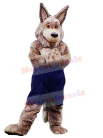 Wolf mascot costume