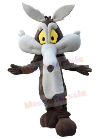 Wolf mascot costume
