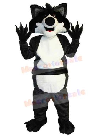 Wolf mascot costume