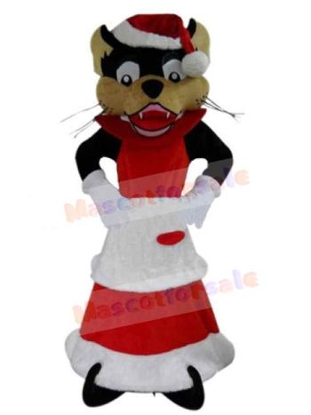Wolf mascot costume