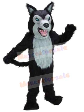 Wolf mascot costume