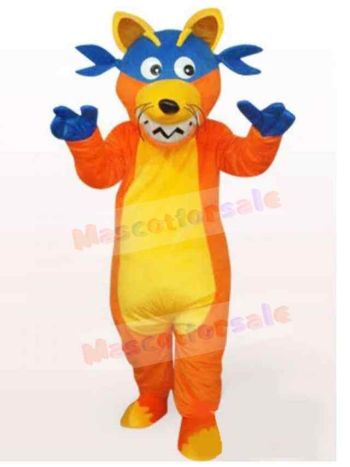 Wolf mascot costume