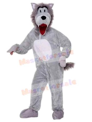 Wolf mascot costume