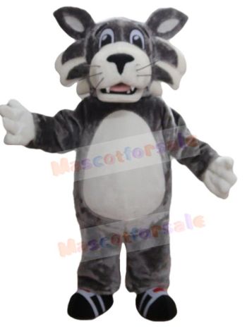 Wolf mascot costume