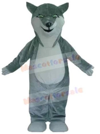 Wolf mascot costume