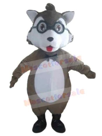 Wolf mascot costume
