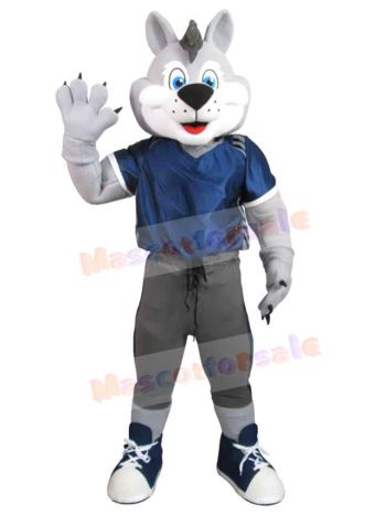 Wolf mascot costume