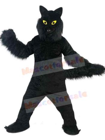 Wolf mascot costume