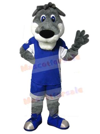 Wolf mascot costume