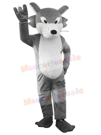 Wolf mascot costume