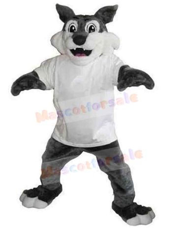 Wolf mascot costume