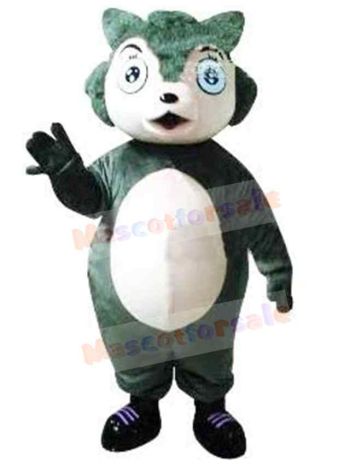 Wolf mascot costume
