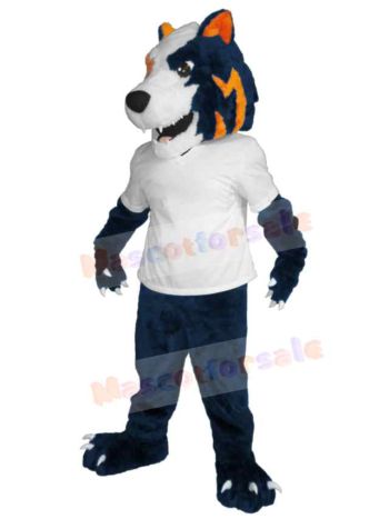 Wolf mascot costume