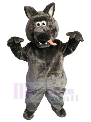 Wolf mascot costume