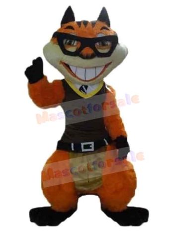 Tiger mascot costume