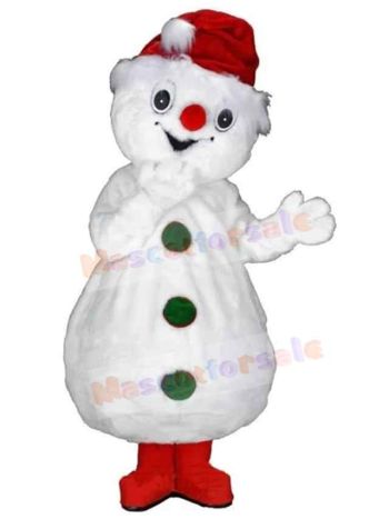 Snowman mascot costume