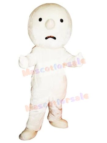 Snowman mascot costume