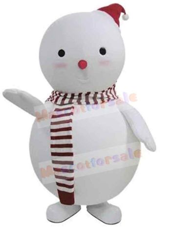 Snowman mascot costume