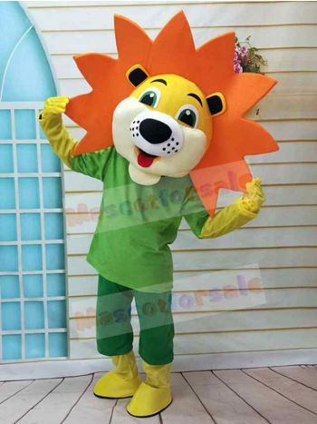 Lion mascot costume