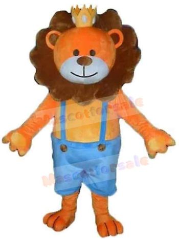 Lion mascot costume