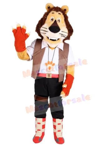 Lion mascot costume