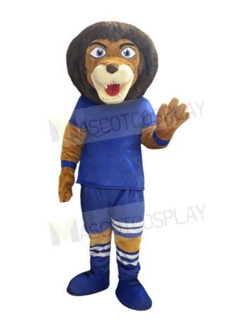Football Player Lion Mascot Costume Animal