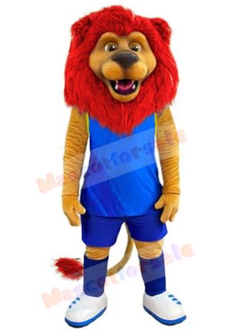 Lion mascot costume