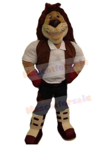 Lion mascot costume