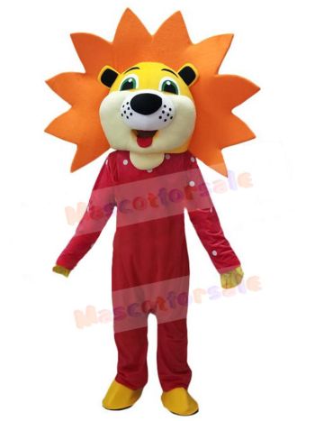 Lion mascot costume