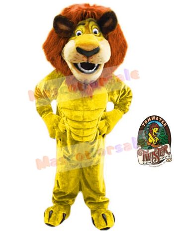 Lion mascot costume