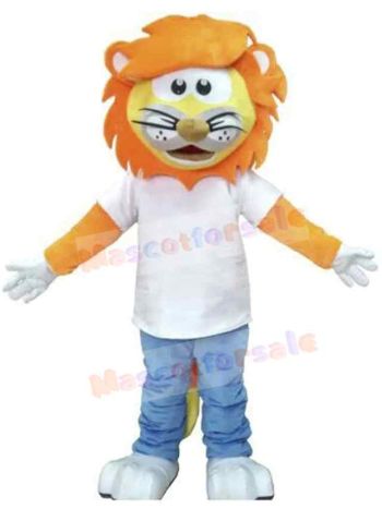Lion mascot costume