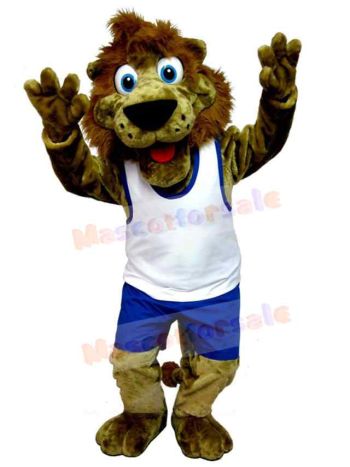 Lion mascot costume