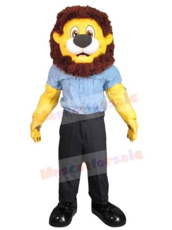 Lion mascot costume