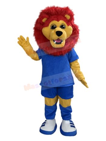 Lion mascot costume