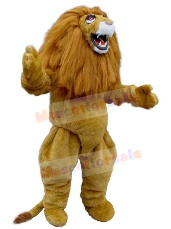 Lion mascot costume