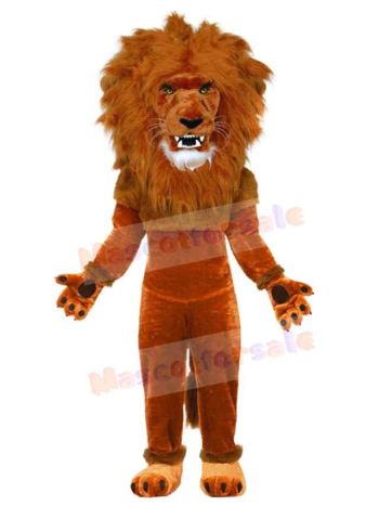 Lion mascot costume