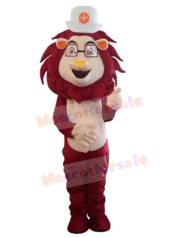 Lion mascot costume
