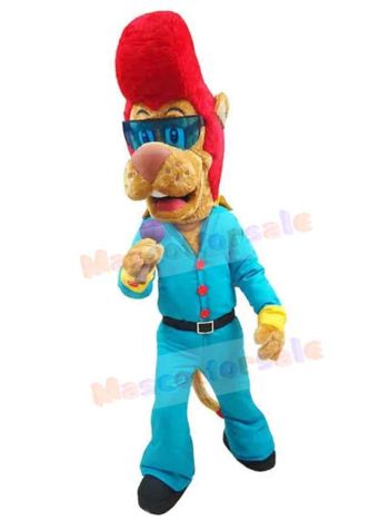 Lion mascot costume