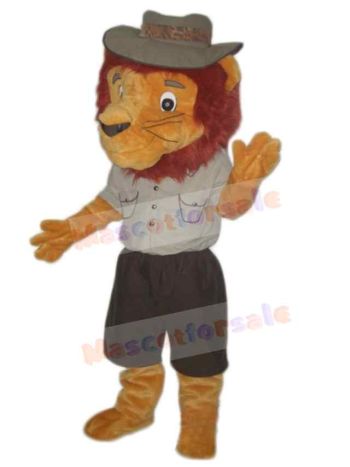 Lion mascot costume